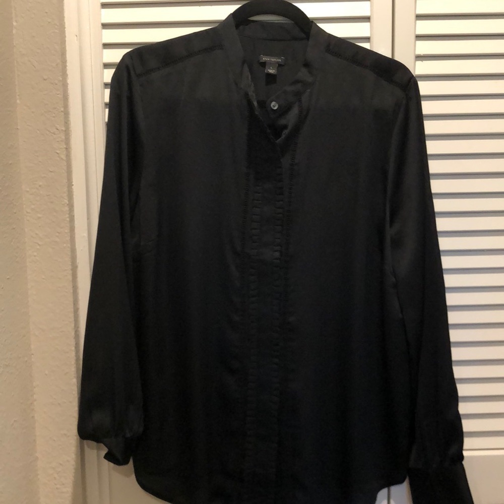 Black Ann Taylor Blouse